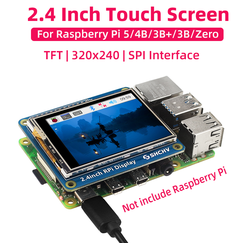 SHCHV 2,4 inch touchscreen voo - Turing Pi 2 recensie en prijs