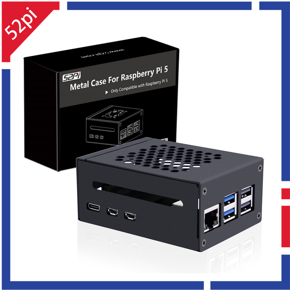 52Pi Raspberry Pi 5 metalen be - Turing Pi 2 recensie en prijs