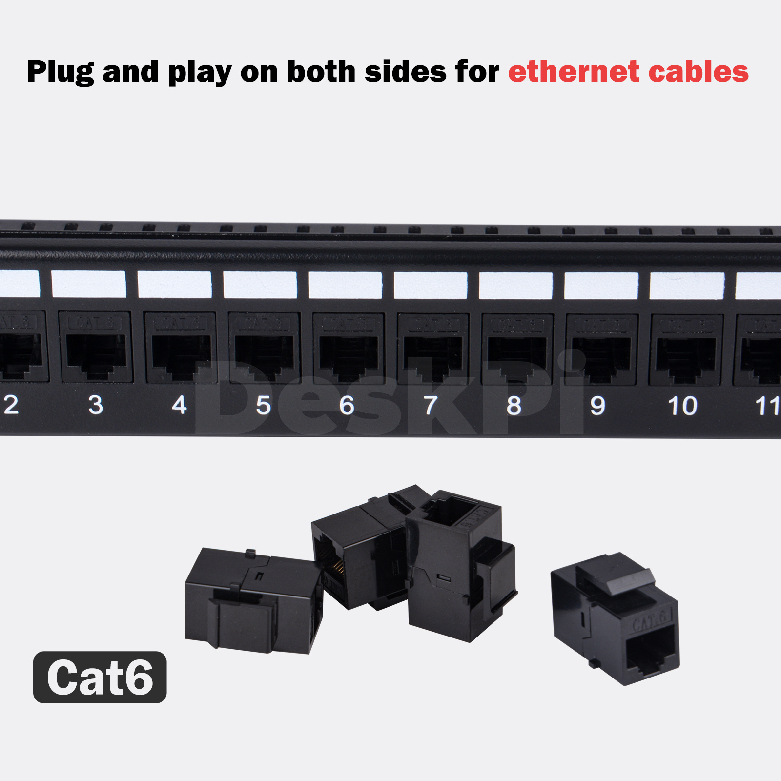 DeskPi Rackmate 12-poorts CAT6 - Deskpi Super6C recensie en prijs